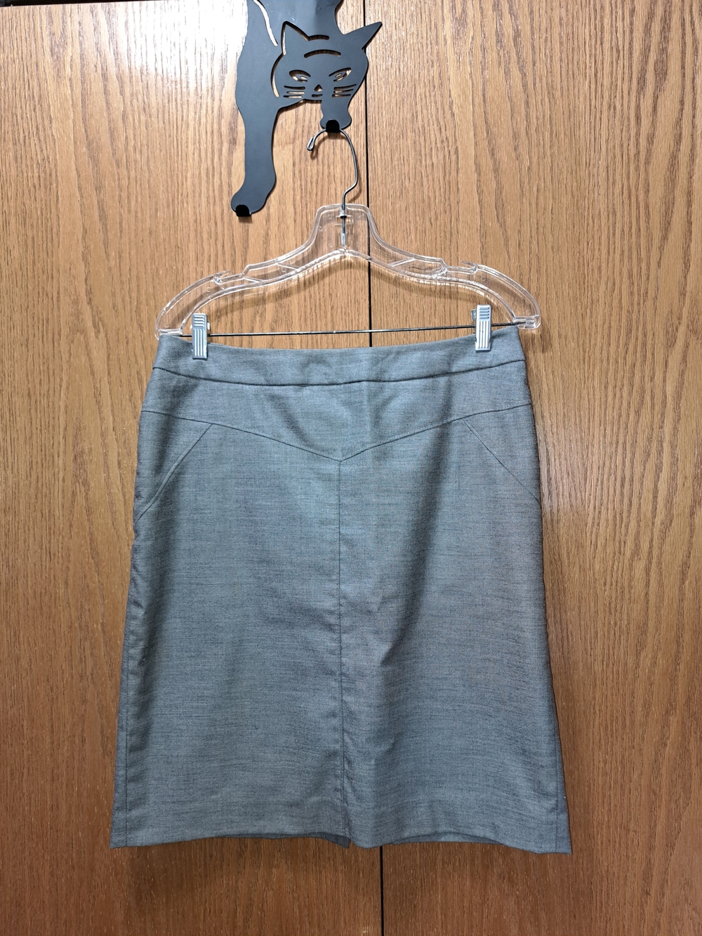 Jones New York Heather Gray Pencil Skirt